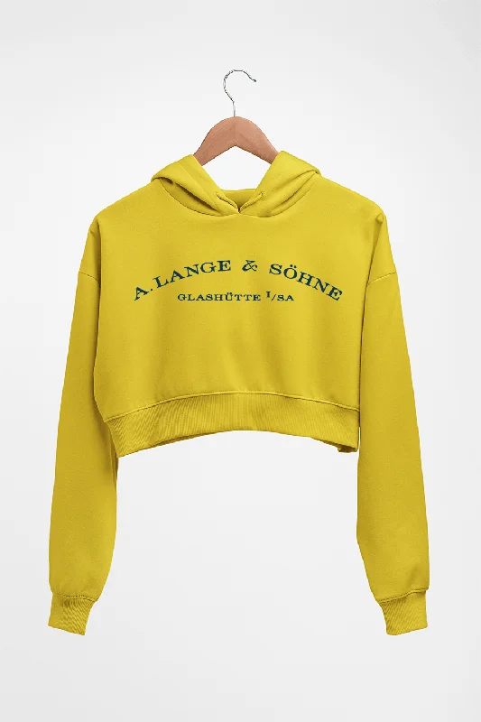 A Lange and Sohne Crop HOODIE FOR WOMEN