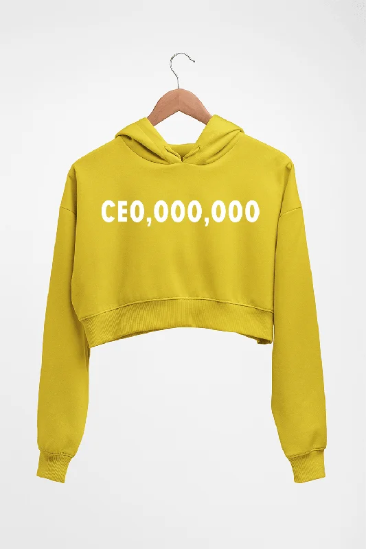 CEO Crop HOODIE FOR WOMEN