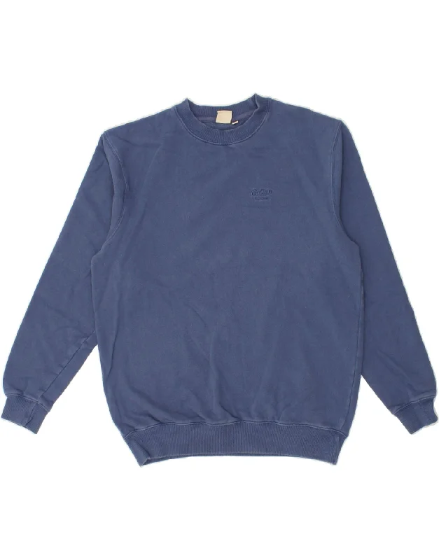 COTTON TRADERS Mens Sweatshirt Jumper Medium Navy Blue Cotton