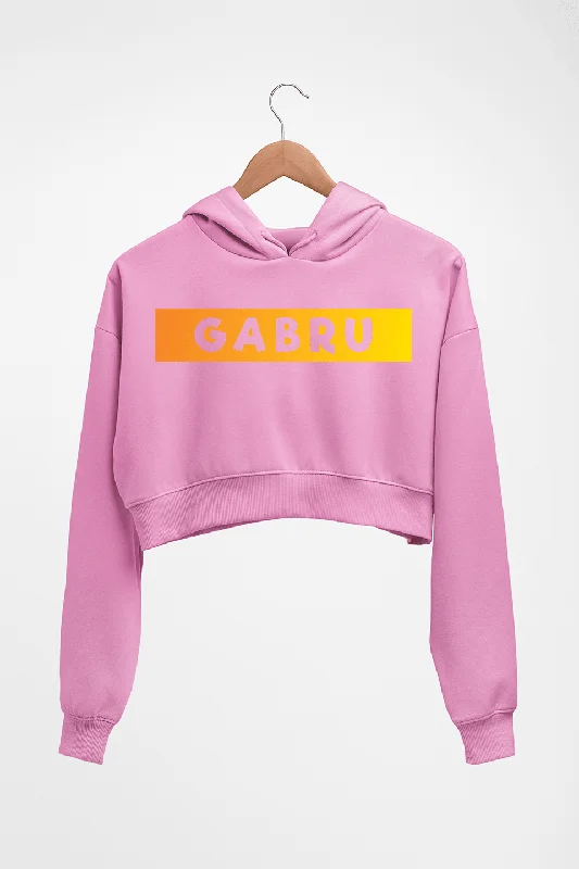 Gabru Crop HOODIE FOR WOMEN