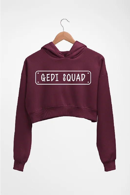 Gedi Squad Crop HOODIE FOR WOMEN