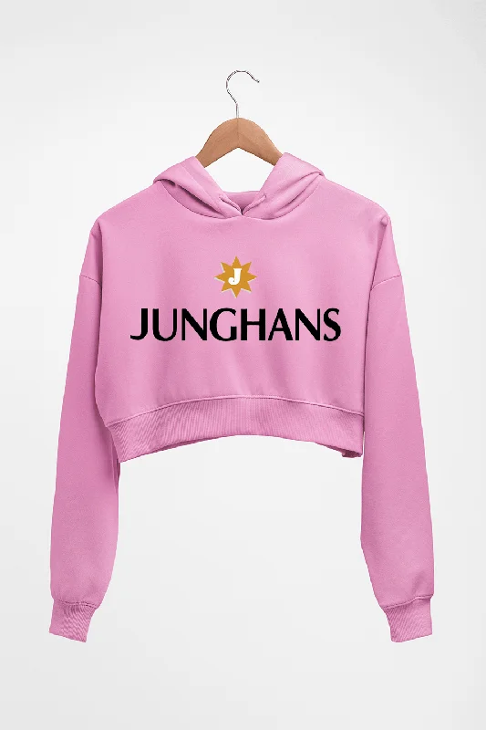 Junghans Crop HOODIE FOR WOMEN