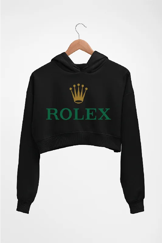 Rolex Crop HOODIE FOR WOMEN