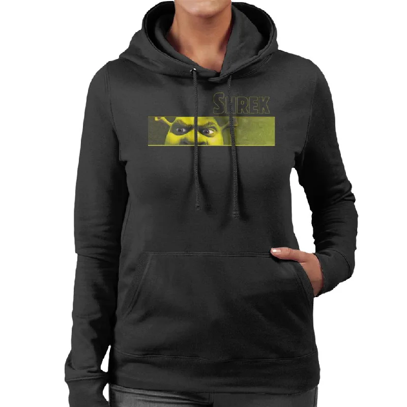 Shrek Close Up Shot Women's Hooded Sweatshirt