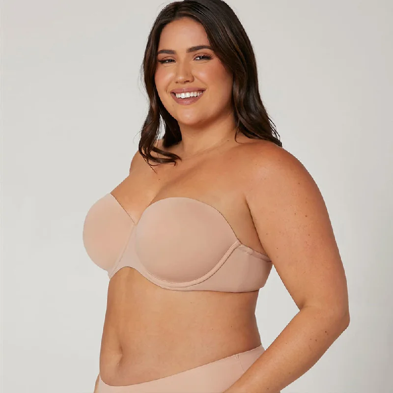 Cloud Bras®Undercover Curves Multi-way Strapless Bra(BUY 1 GET 1 FREE)2PCS Nude