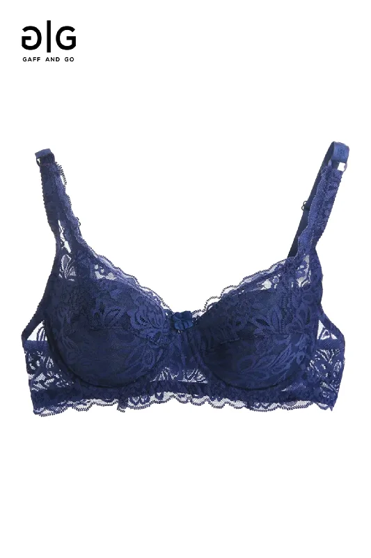 Lace Bra – Navy Blue