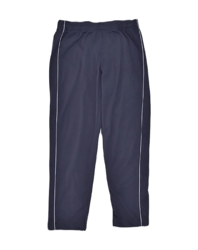 CHAMPION Womens Tracksuit Trousers Large Navy Blue Polyester