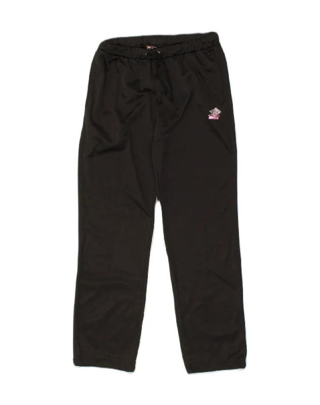 LOTTO Womens Tracksuit Trousers Large Black Polyester